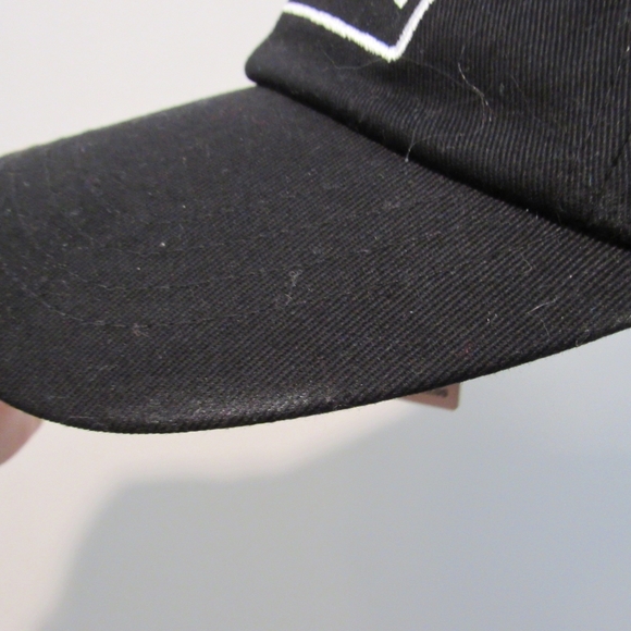 Victoria's Secret Sport, NWT, Black & White, Embroidered, Baseball Style Hat - Picture 9 of 10